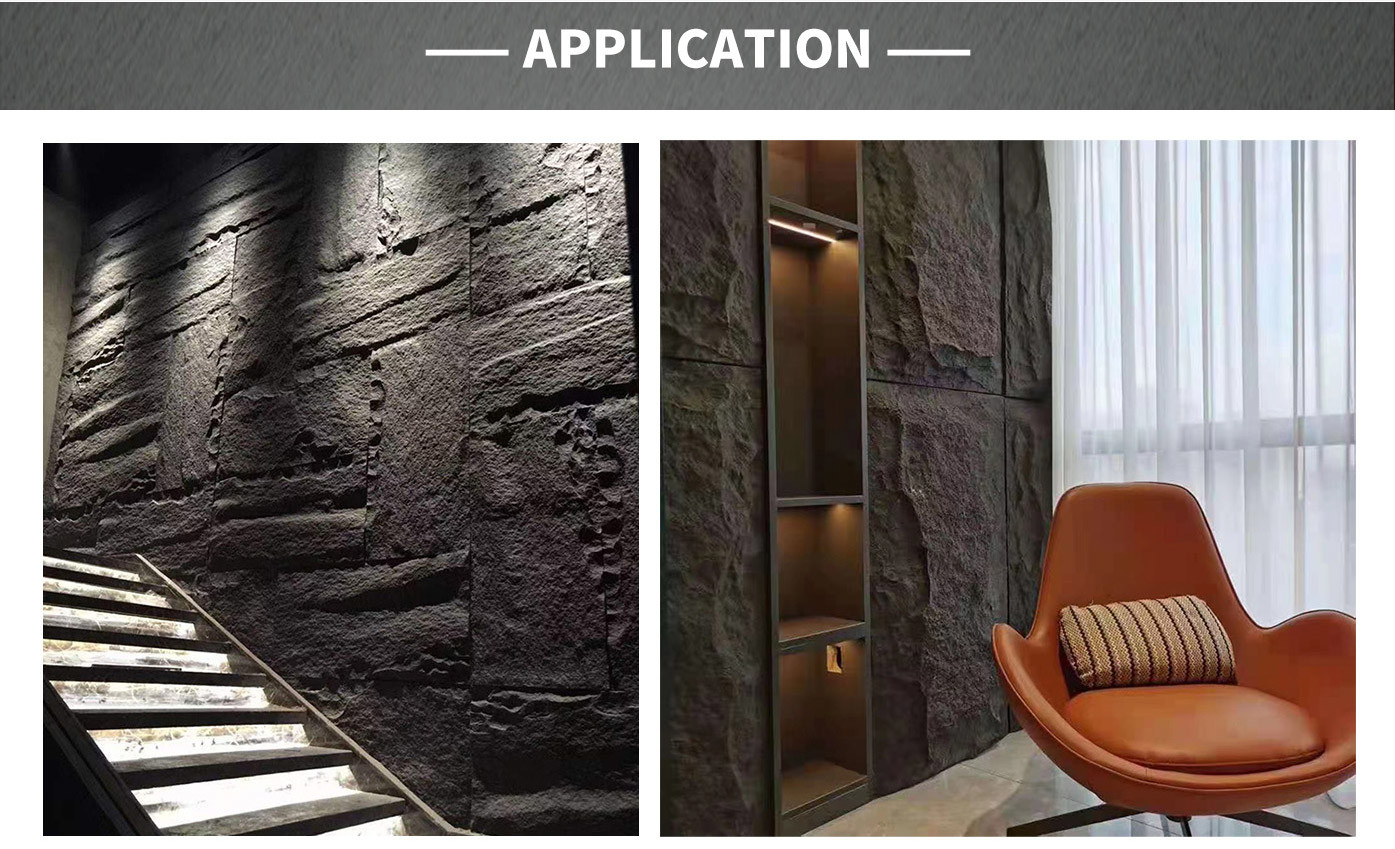 Hot Sales Artificial PU Cultural Stone For External Decoration Faux Leather Wall Panels Light Stone