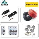 Outdoor 10000w Hybrid On Grid Solar System 110V/127V/220VAC/380VAC/480V