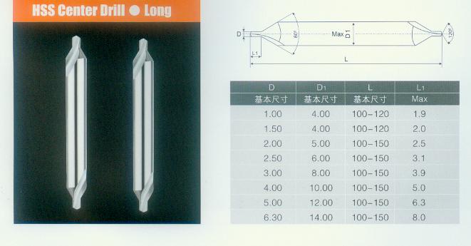 KM High Quality hss Center drill