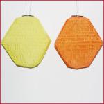 Solar LED Nylon Lantern Diamond