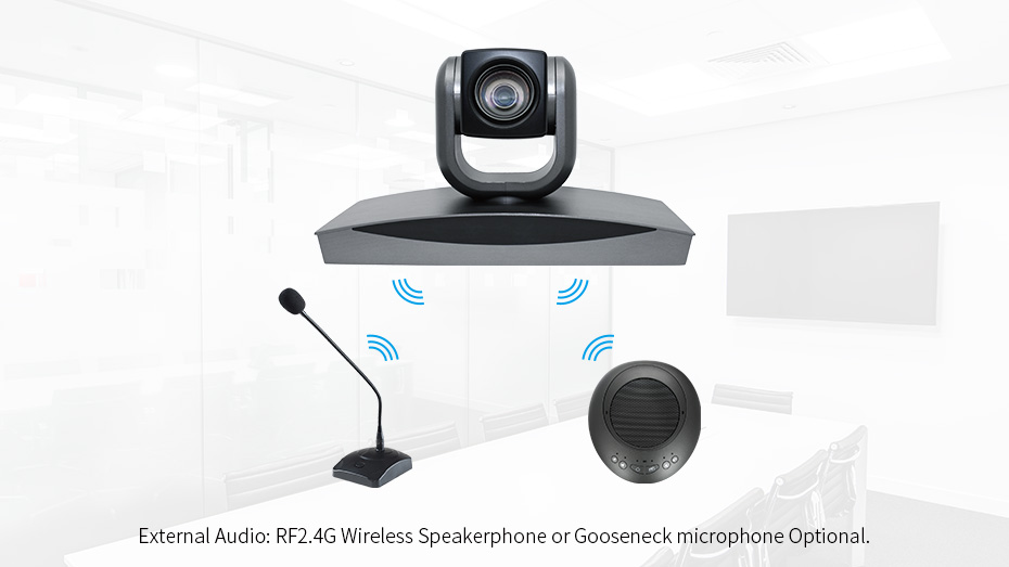 1080p camera Windows Integrated audio and video intelligent terminal platform All-in-One 20x Video Conference Camera Cod