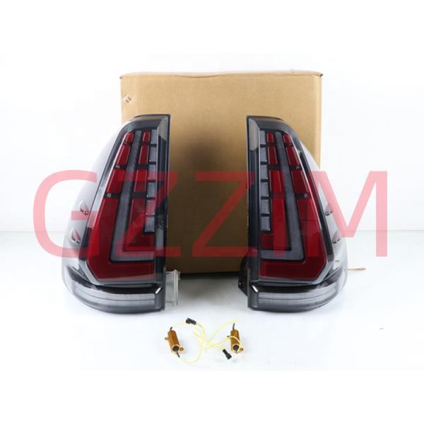 Prado 2003-2009 Car LED Tail Light Black Yellow Toyota LED Tail Light Type 1