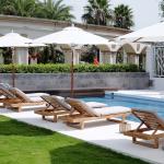 Customized Luxury Pool Teak Wood Lounge Chair Lesiure Bed