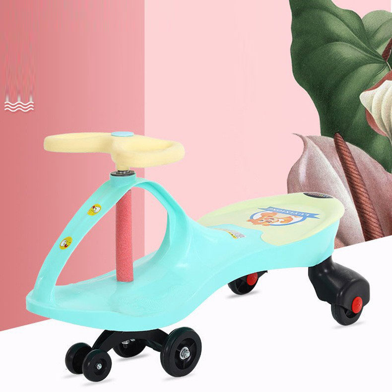Children's Stroller Balance Bike with Metal Frame Basic Seat Type Toddler Push Bicycle