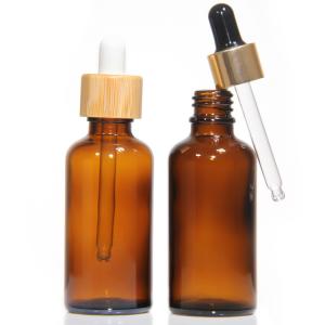 China 10ml 30ml 50ml Glass Dropper Bottles Amber Tincture Bottles wholesale