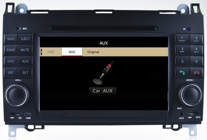 Car multimedia bluetooth USB for Mercedes Benz A-class W169 with iPod RDS CD player OCB-8822