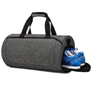 China Unisex Nylon Athletic Duffle Bag OEM With Shoe Compartment wholesale