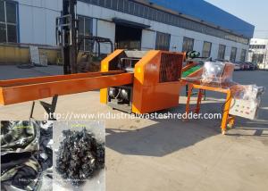 China Medical / Cotton / Plush / Leather Gloves Cutting Machine Disposable Gloves Shredder wholesale