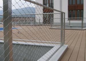China Patio Protection Net 1.2mm Stainless Steel Wire Rope Mesh Sus 304 Anti corrosion on sale
