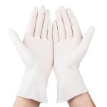 Large In stock high quality powder free blended black vinyl nitrile gloves