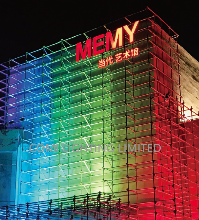 RGBWCLA 7-IN-1 LED led flood facade lighting for building