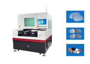 China Small Size Glass Mirror Cutting Machine 50W For Car Rearview Mirror wholesale