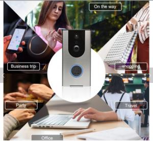 China Wifi doorbell camera for apartments motion detection no battery  wifi doorbell ip camera for iOS and Android System wholesale