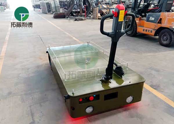 Electric Arc Furnace Material Transfer Battery Industrial Rail Trolley Cart 30 Tons