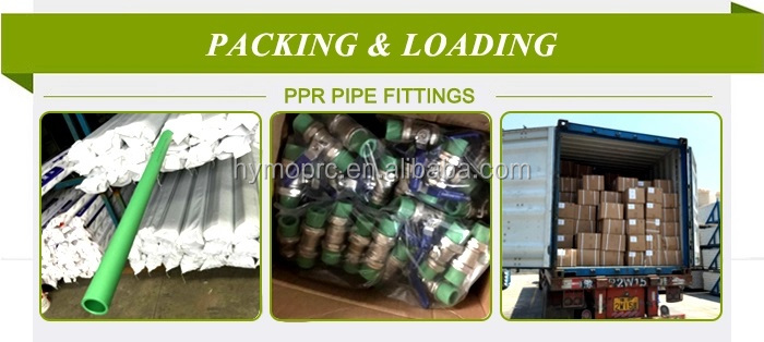Competitive Green Composite PPR Pipe Fittings for Plumbing Length 5.8M 20mm-400mm