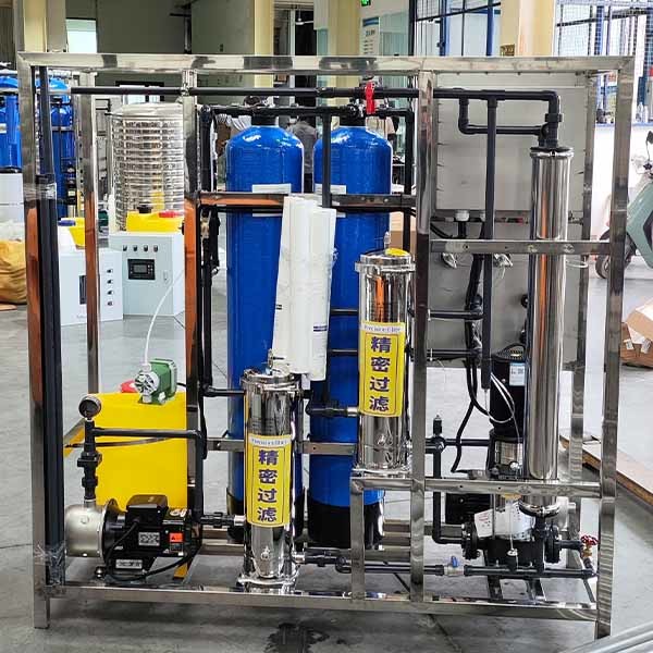 PVC Reverse Osmosis Water Purification Machine For Food Beverage Manufacturing