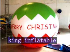 China Christmas Advertising Inflatable Balloon 3M Diameter PVC For Promotion wholesale