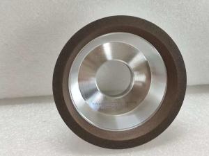 China 11V2 Resin Diamond Grinding Wheel With Aluminium Body Grit 151 Diameter 100 wholesale