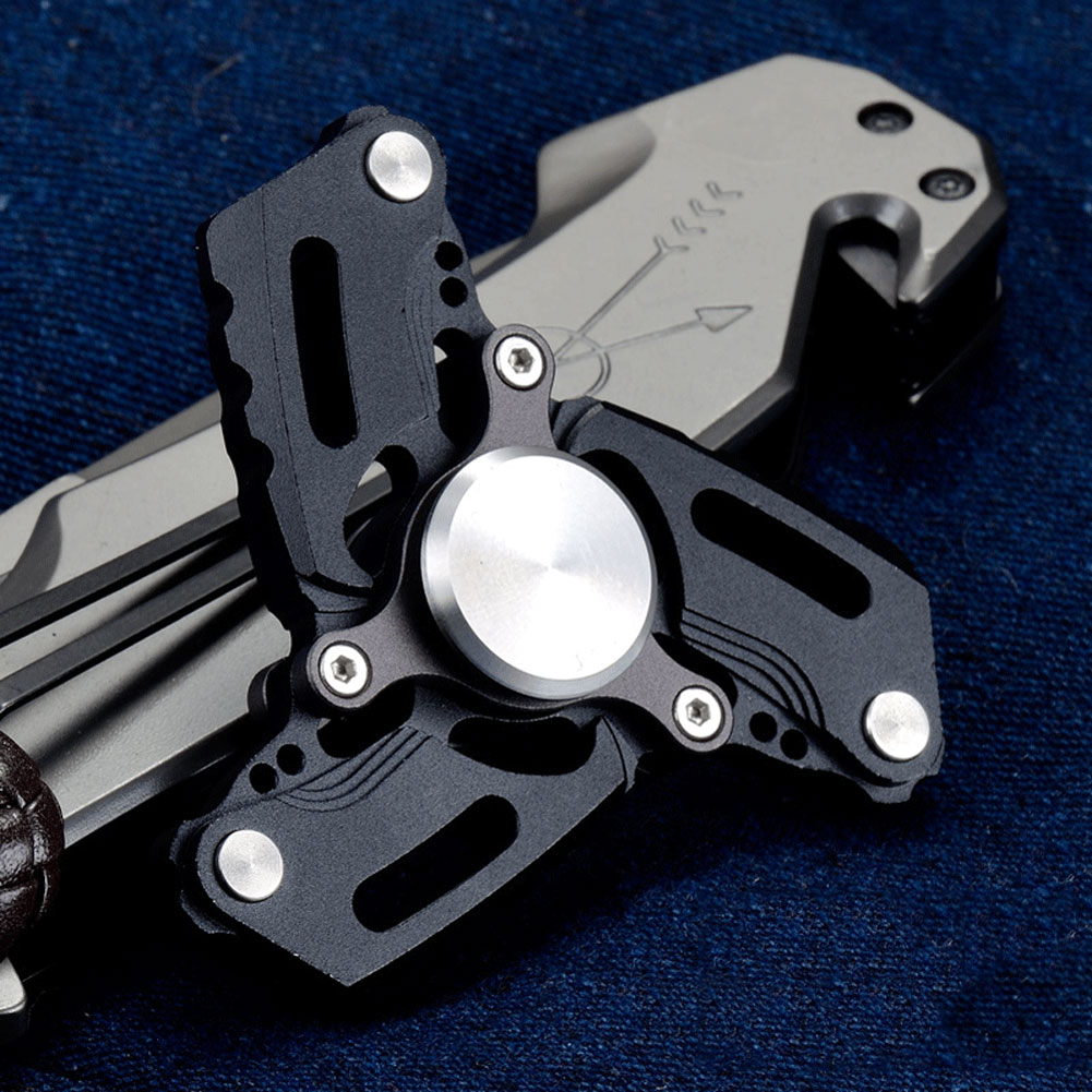 Gender-Neutral Metal Sensory Fidget Spinner for Anxiety Relief and Stress Management