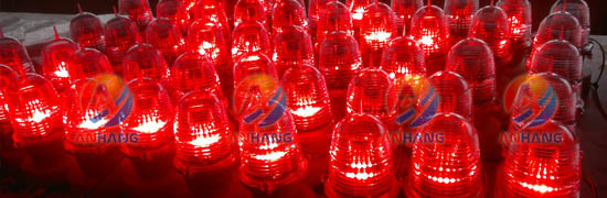 PC Material Aircraft Warning Light With Strong Anticorrosion UV Protection
