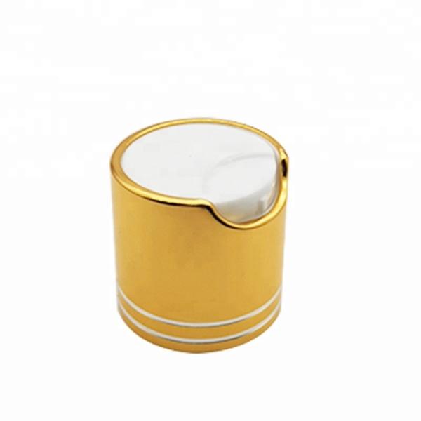 Leakproof Plastic Flip Top Dispensing Caps Custom Logo Printing For Cosmetic