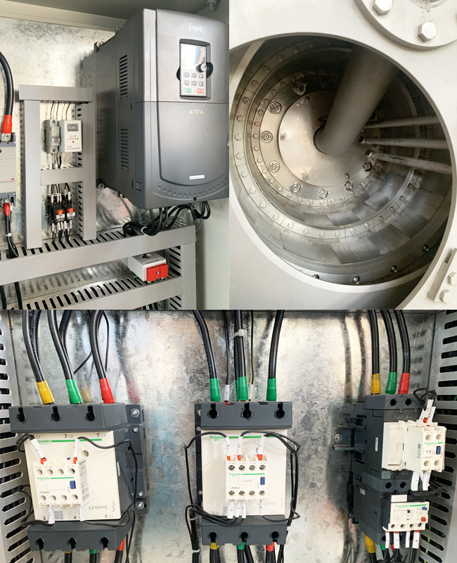 Two Stage Pusher Centrifuge Salt Continuous Basket Centrifuge Separation Machine