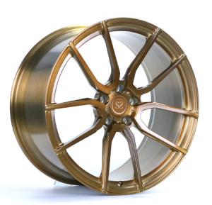 China Heavy Duty Brushed Bronze 21 Inch Forged Wheels For Audi Q5 wholesale