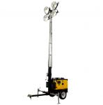4*300W 4*1000W Mobile Light Tower For Residential Construction / Sporting Events