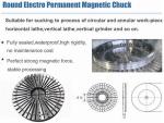 Electro Magnetic Milling Table , Clamping AlNiCo Magnetic Chuck Blocks
