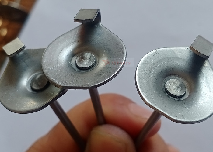 7/8" Stainless Steel Lacing Anchor Washers Used To Fasten Heating Insulation Jackets