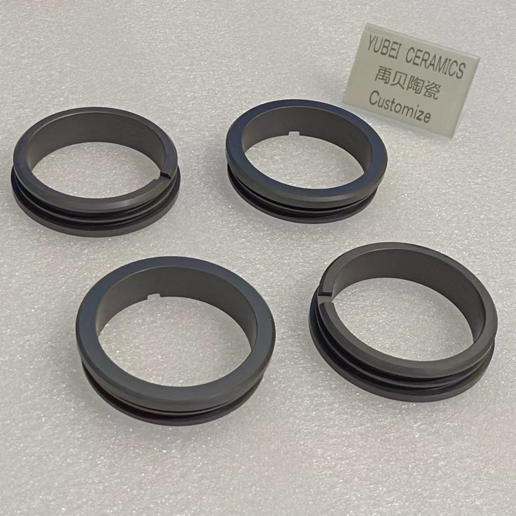 Black Silicon Carbide Mechanical Seal Rings With Enhanced Strength And Corrosion Resistance