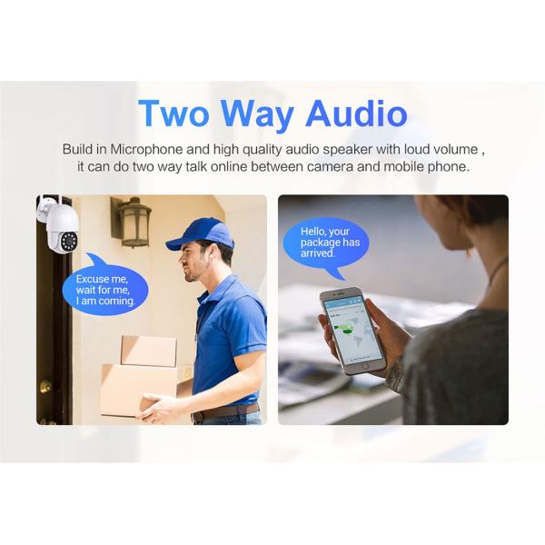 Unistone 2/3MP WIFI Dual Light Speed Dome with AI Human Detection Product model:CA0242 Communication type:Wi-Fi Passed