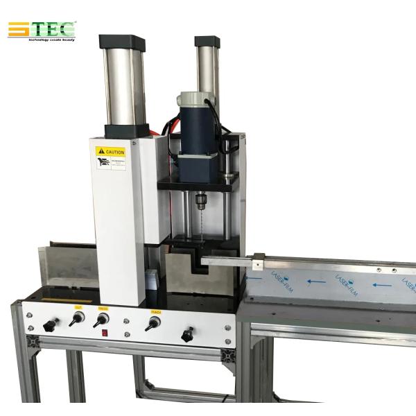 Honey comb/pleated blind fabric cutting and punching machine