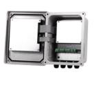 Fiberglass 50-700mm100ppm Doppler Ultrasonic Velocity Flow Meter