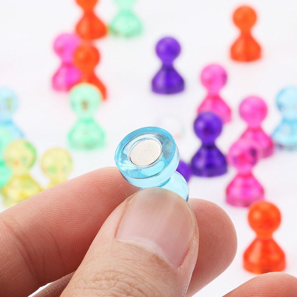 Neodymium Magnet Push Pin Magnets for Fridge Heavy Duty Moulding Processing Service