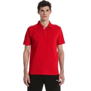 China Short Sleeve Cotton Knit Company Logo Polo Shirts At Right Chest And Left Chest wholesale