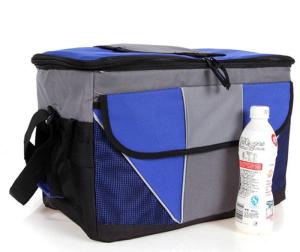 China Disposable Blue Cooler Insulated picnic bag Lunch Bags OEM / ODM For Men wholesale