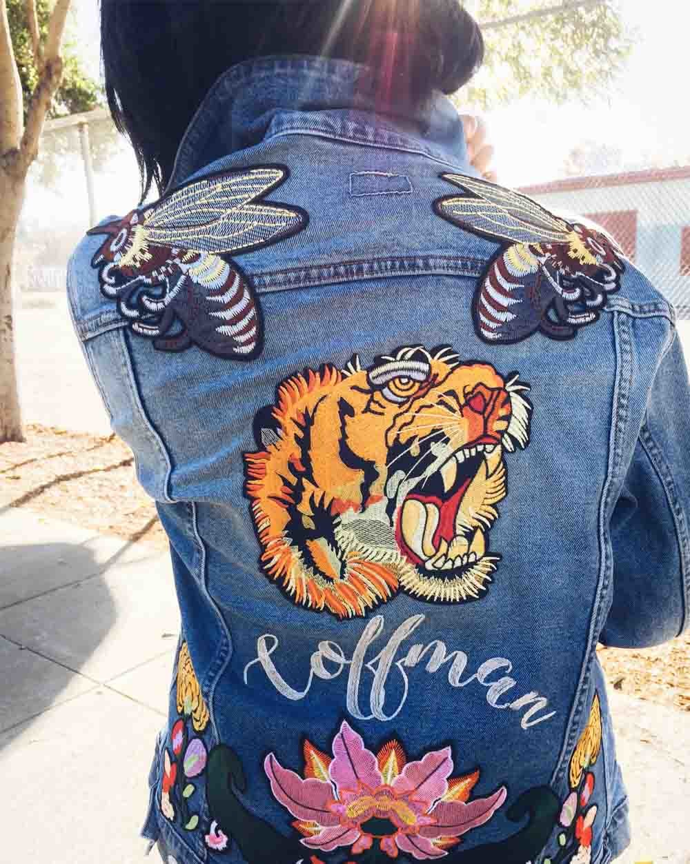 Animals Clothing Embroidered Patches Ironing Backing For Souvenir