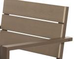 OHSAS18001 23.43 Inch Solid Wood Dinning Table Set