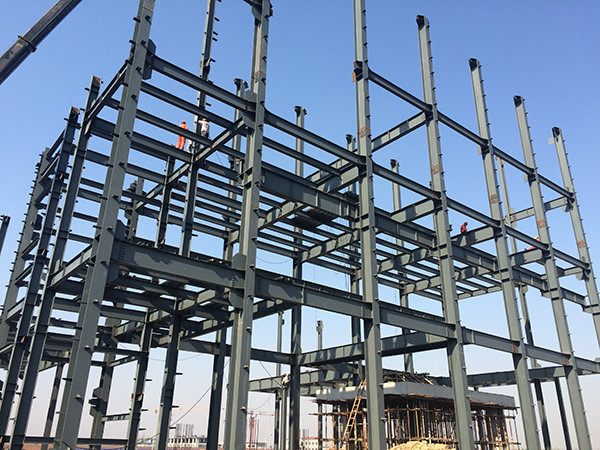 ASTM Steel Structure Building Large Span Warehouse Workshop Q235 Q355B