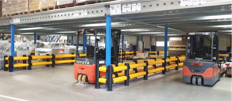 Building Post Safety Barrier 