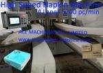 200x200mm 4 Colors Printing Napkin Tissue Paper Machine