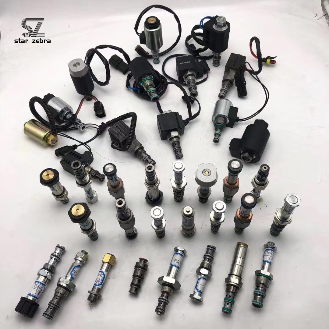 R210-7 R215-7 Hydraulic Pump Solenoid Valve KDRDE5K-20 40C07-109 For DH225-7