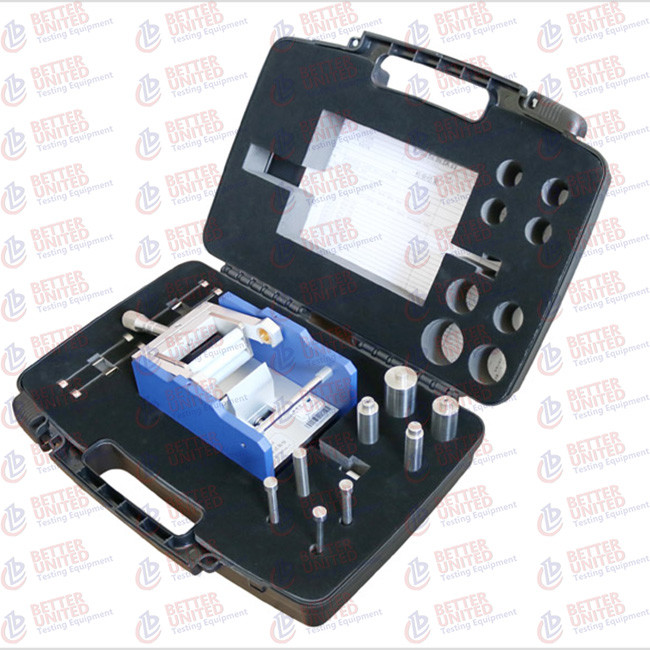Length 120mm ~ 150mm Cylindrical Mandrel Bend Tester Steel Material