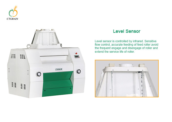 Pneumatic Roller Dia 250mm Mini Flour Mill Machine