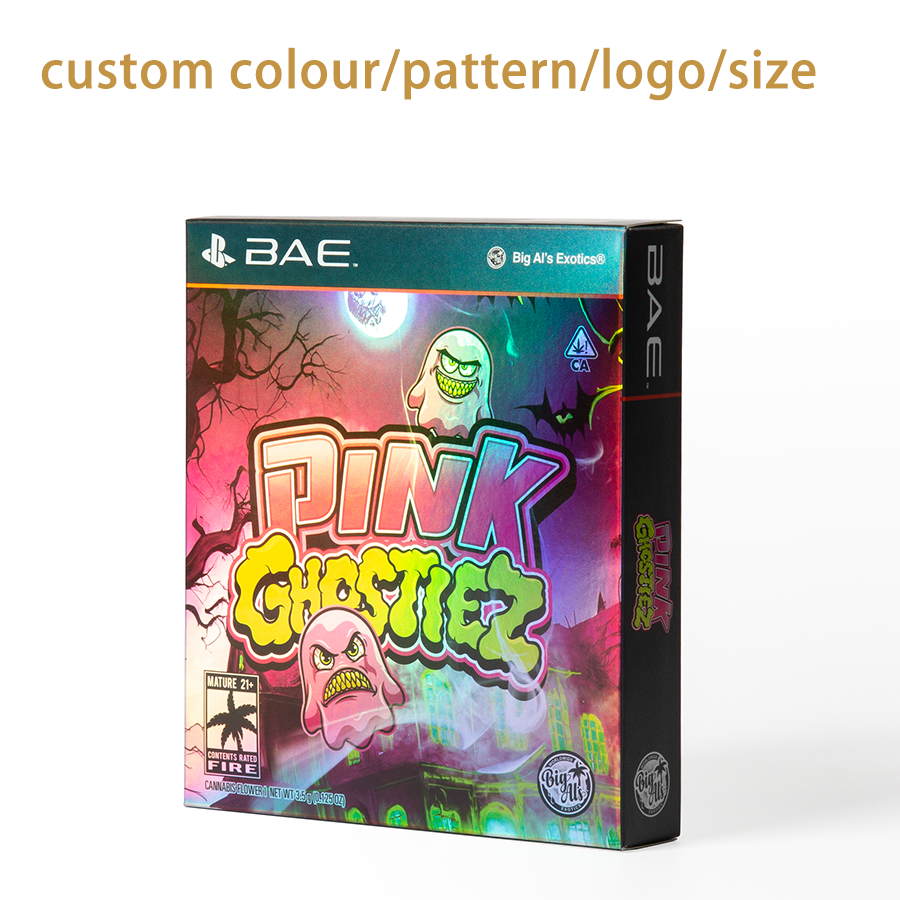 Colourful White Paperboard Game Accessories Packaging Box with Gloss Lamination Customized Thickness