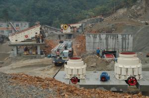 China AC Motor Quarry Mining Stone Crushing Plant 350tph TONGHUI wholesale