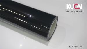 China TPU Bright Black Paint Protection Film Car Wrap 7.5 Mil Thickness Anti Chipping wholesale