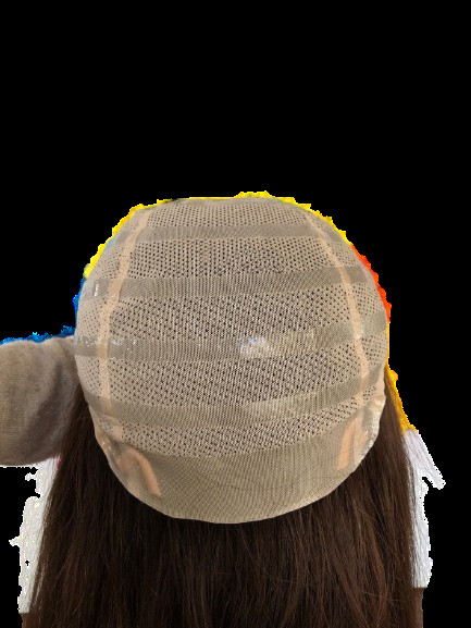 Silicone Medical Wig Cap Medical Human Hair Wigs For Alopecia