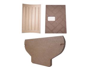 China Shock Resistant Vermiculite Fireproof Board Fireplace Thermal Insulation Plate wholesale